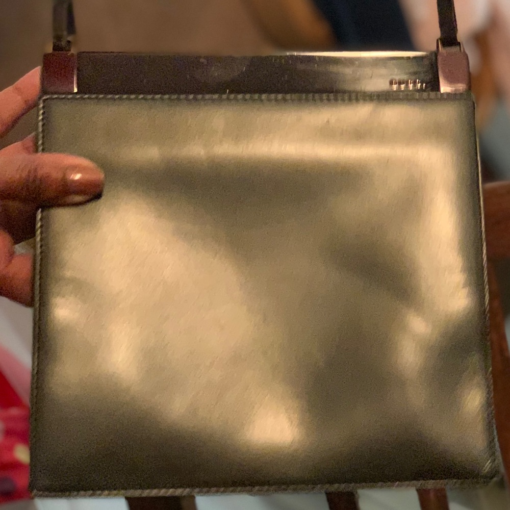 Gucci leather shoulder bag